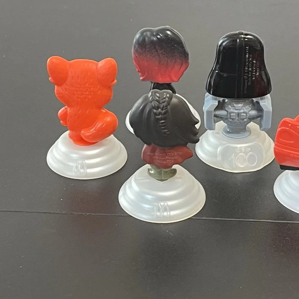 Disney 100th Anniversary 2023 McDonald's Happy Meal Toys Cars Star Wars Lot Of 9